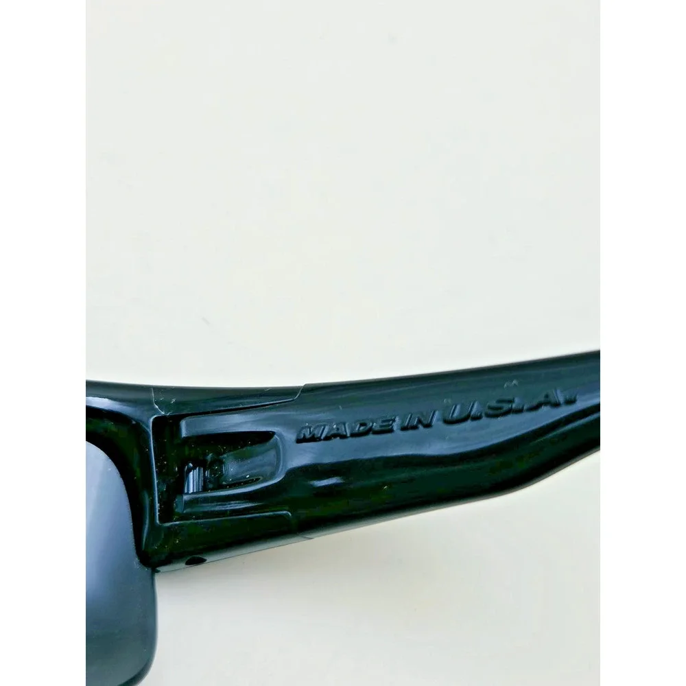 Oakley Half Jacket Polarized Sunglasses Black Frame w/ Pouch Mens